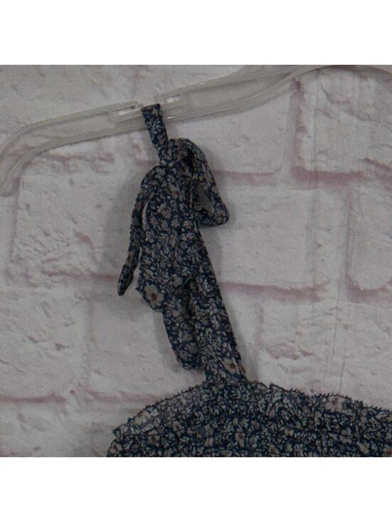 Abercrombie & Fitch Medium Floral Smocked Tank Top - Picture 3 of 6